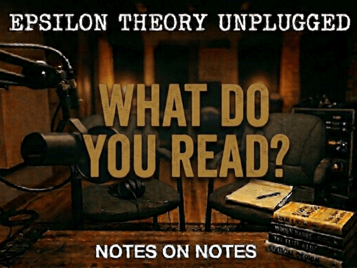 Notes on Notes: Nobody Wants To Earn Their S***